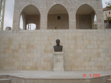 BUSTE DU GENERAL FOUAD CHEHAB - Président de la République Libanaise. Ghazir - Liban.