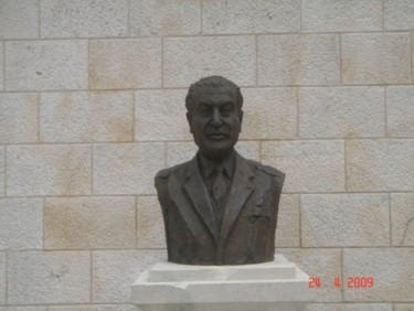 BUSTE DU GENERAL FOUAD CHEHAB - Président de la République Libanaise. Ghazir - Liban.